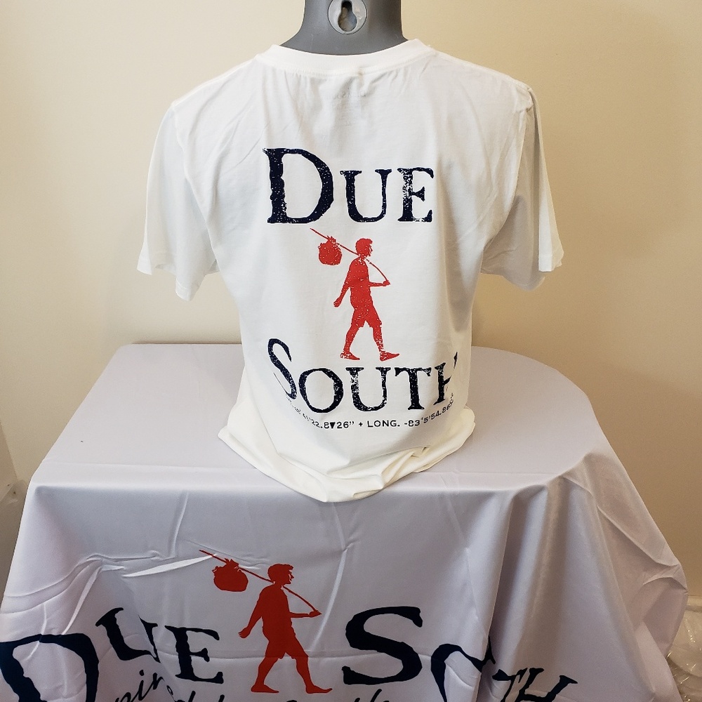 Due South pocket tee made in America